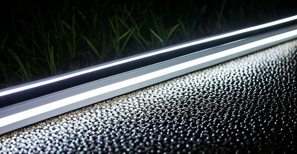Réglette led blanche : éclairez vos espaces extérieurs en toute sécurité